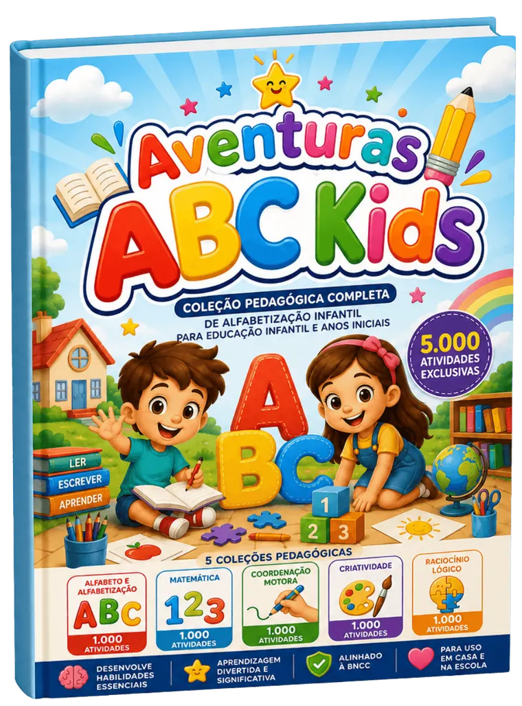 Aventuras ABC Kids Coleção Pedagógica Completa